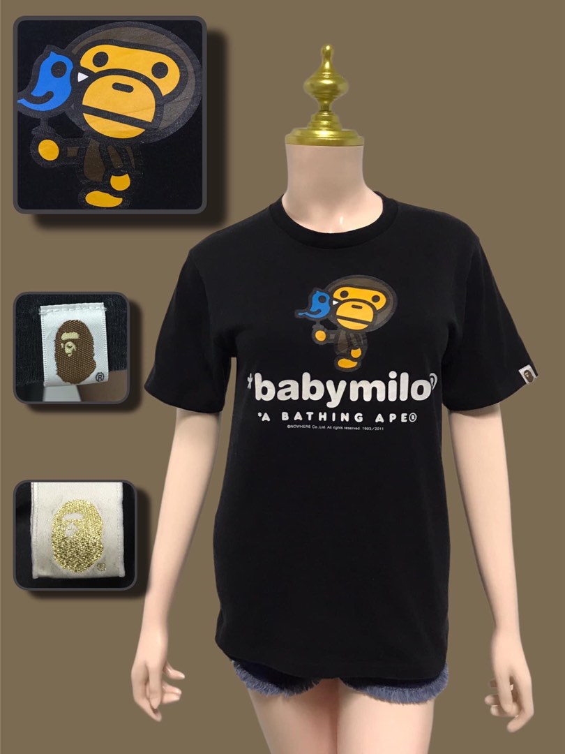Bape Baby Milo, Men's Fashion, Tops & Sets, Tshirts & Polo Shirts on ...