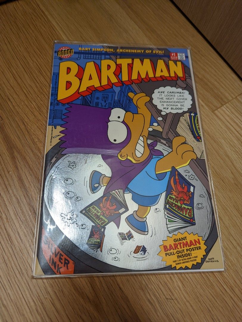 Bartman 1 comic, Hobbies & Toys, Books & Magazines, Fiction