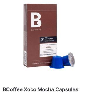 BCoffee  Xoco Mocha Capsules