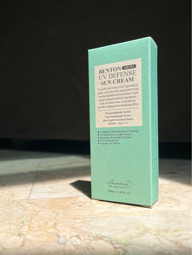 [Benton] Air Fit UV Defense Sun Cream SPF50+/PA++++ 50ml, Beauty ...