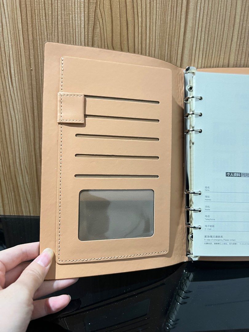 Binder Book Sampul Kulit, Buku & Alat Tulis, Buku di Carousell