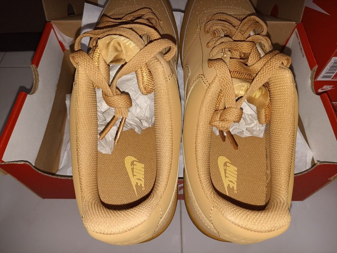 BNIB! NIKE COURT VISION LOW FLAX AUTHENTIC! Similar to AF1, Men's