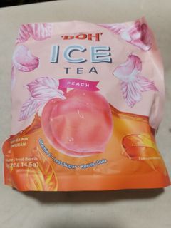 Boh Ice Tea (Peach flavour, 20 packets)