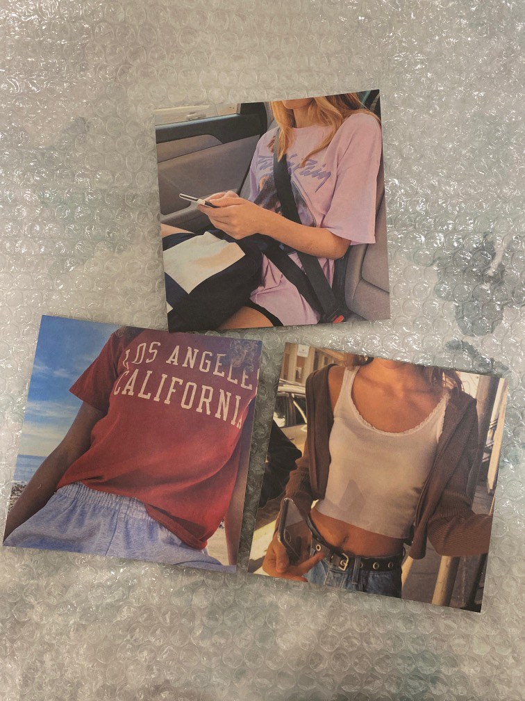 Brandy Melville cards, 女裝, 上衣, Tshirt Carousell