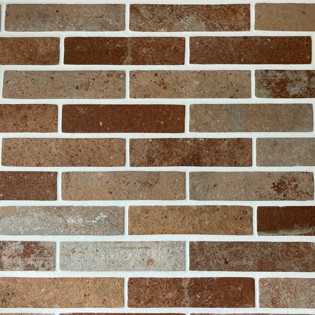 Bristol Red Brick Wall/Floor Tiles, Furniture & Home Living, Home Decor