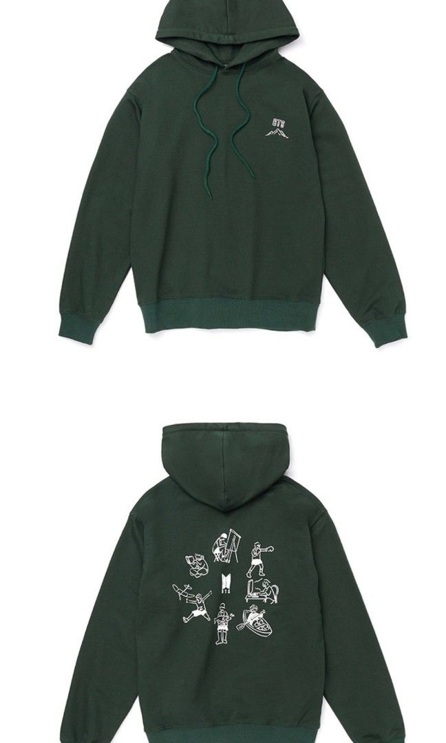 BTS In The Soop Season 1 Hoodie Green, Hobbies u0026 Toys, Memorabilia u0026  Collectibles, K-Wave on Carousell