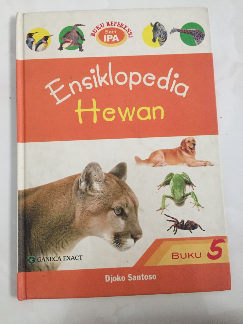 Buku ensiklopedia Hewan, Buku & Alat Tulis, Buku di Carousell