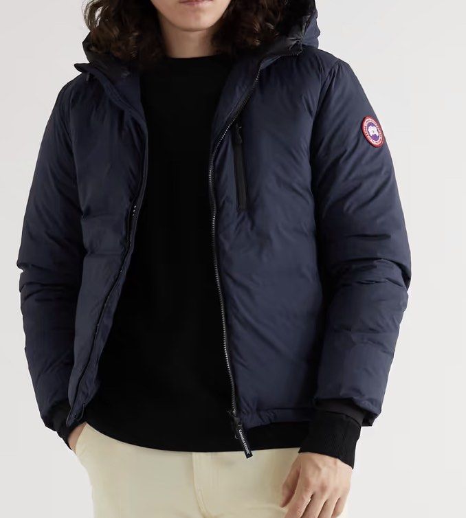 CANADA GOOSE Lodge Slim Fit Nylon Ripstop Hooded Down Jacket Carousell
