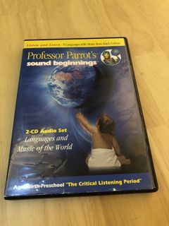 八國語言寶寶CD  (Professor Parrot's S ound Beginnings: Listen and Learn )
