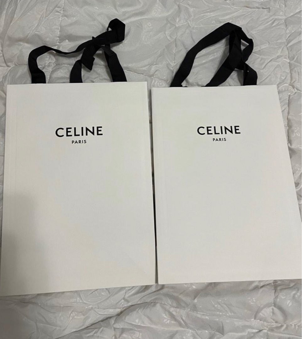 Celine paper bag, Luxury, Accessories on Carousell
