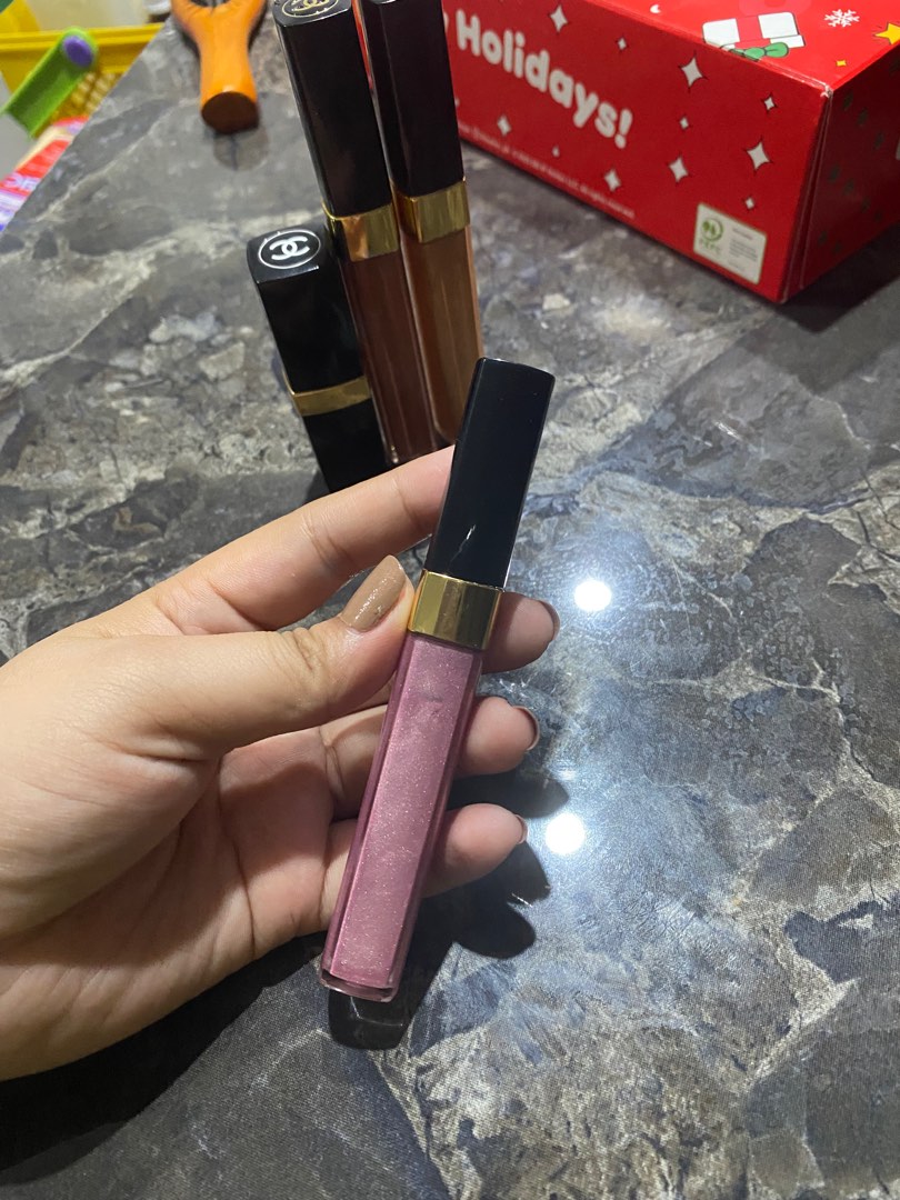 Chanel Lip Gloss in Eclat, Beauty & Personal Care, Face, Makeup on