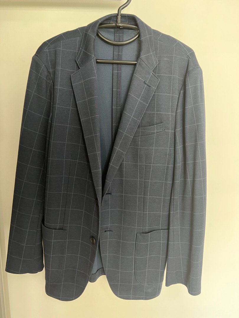 Checkered Blazer, Men's Fashion, Coats, Jackets and Outerwear on Carousell