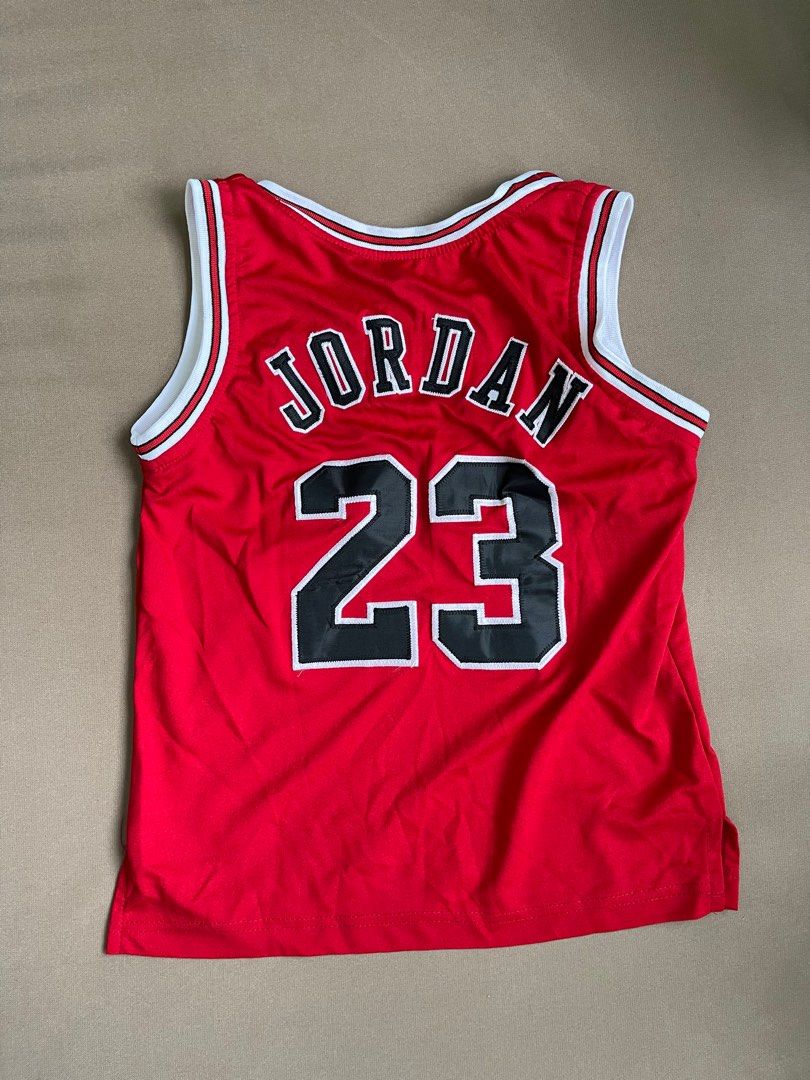 Jordan bulls jersey kids sales