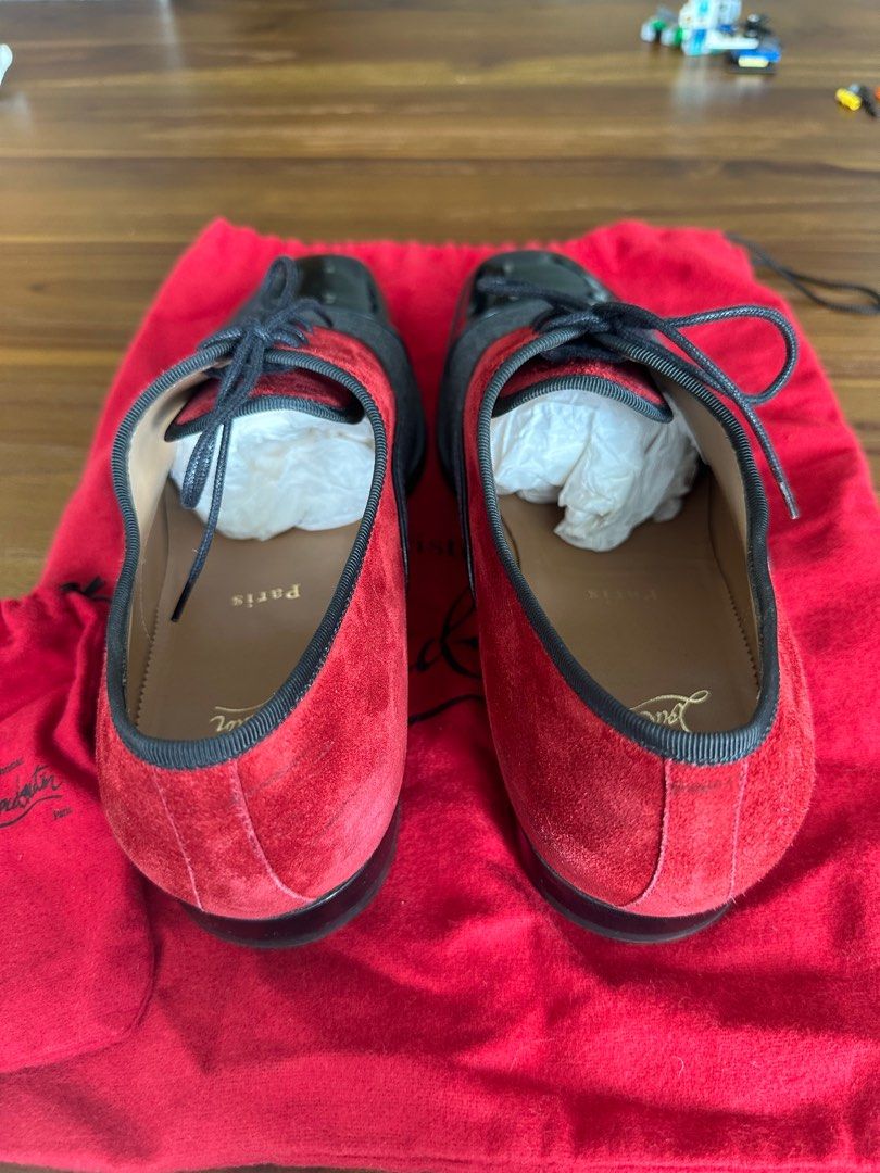 Red suede clearance christian louboutin