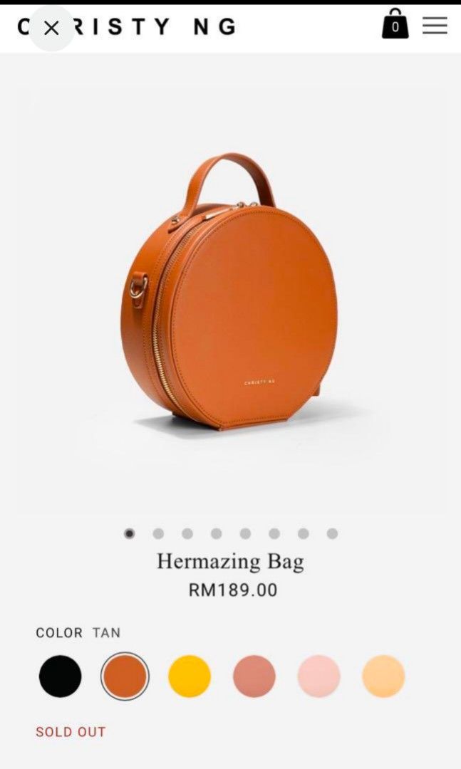 Christy ng round bag top