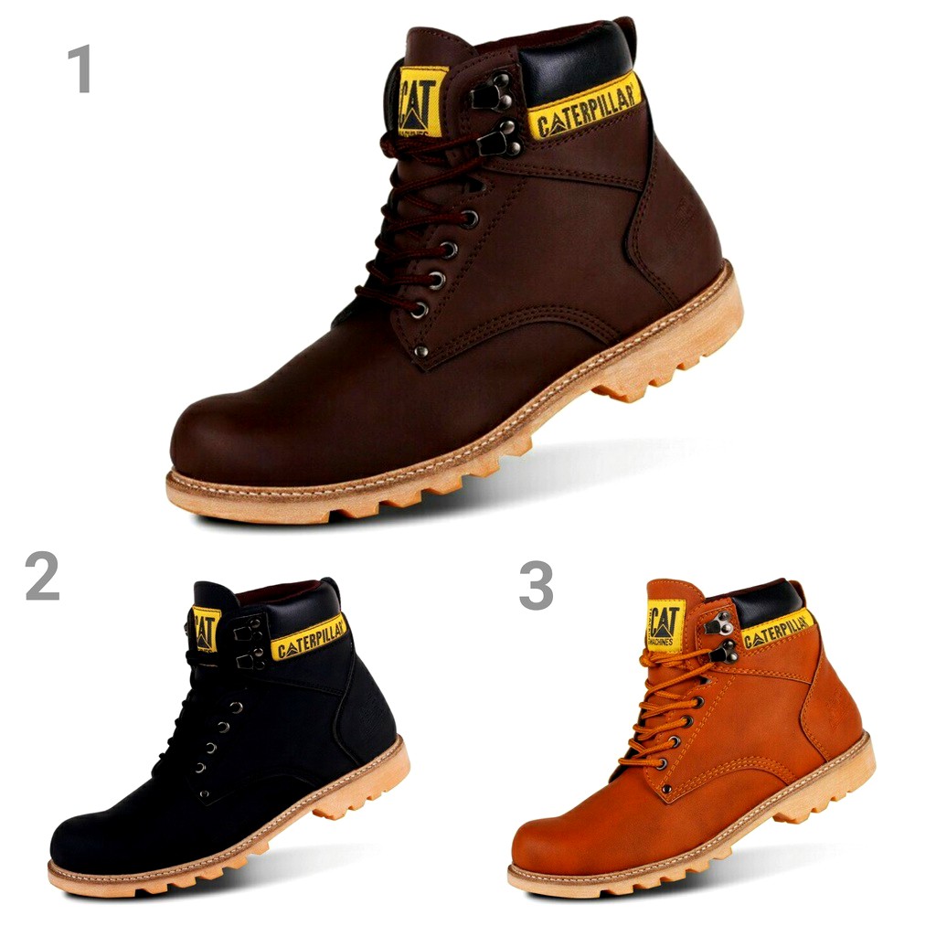 JUAL SEPATU BOOTS SAFTY OUTDOOR BISA BAYAR DITEMPAT (COD)!! - Fashion Pria  - 893321639