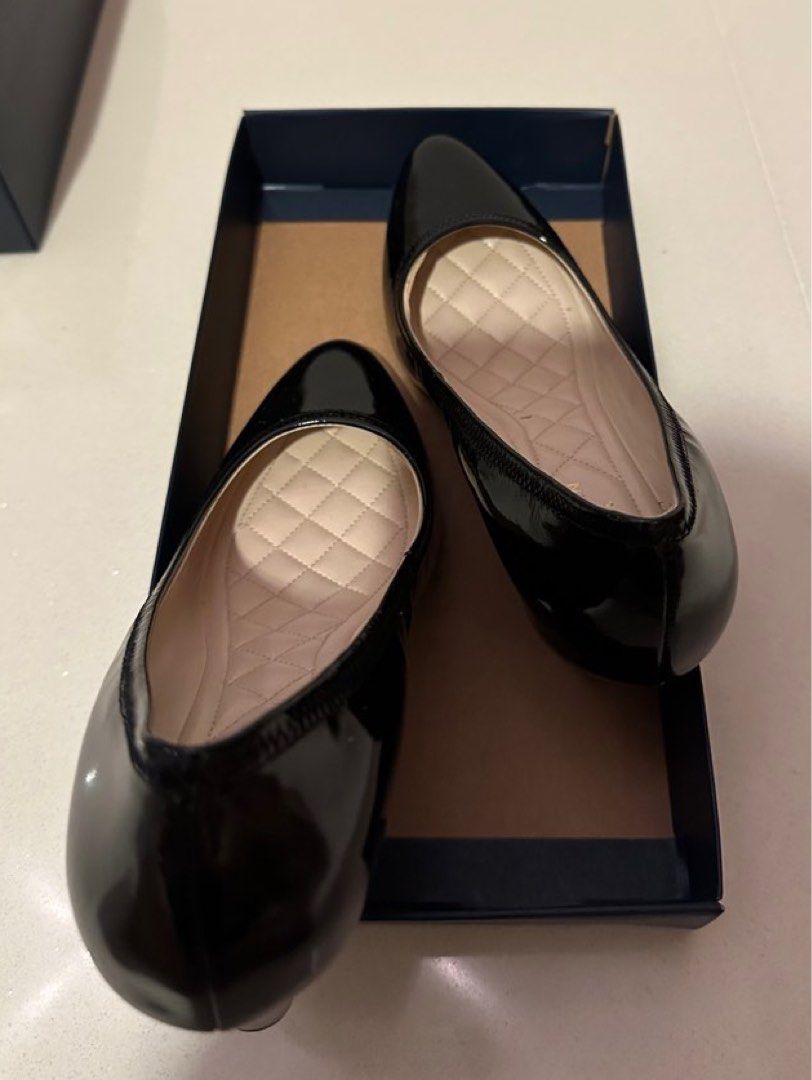Cole haan emory luxe wedge clearance pump