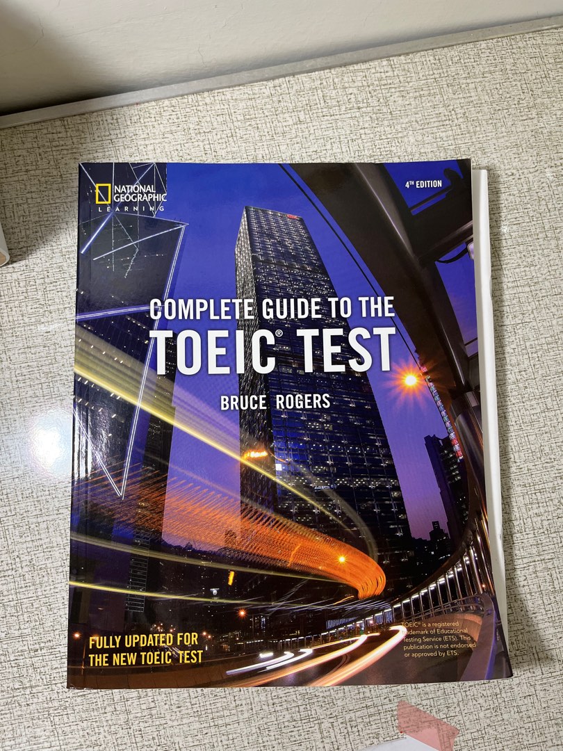 complete guide to the TOEIC TEST 4th edition BRUCE ROGERS多益書