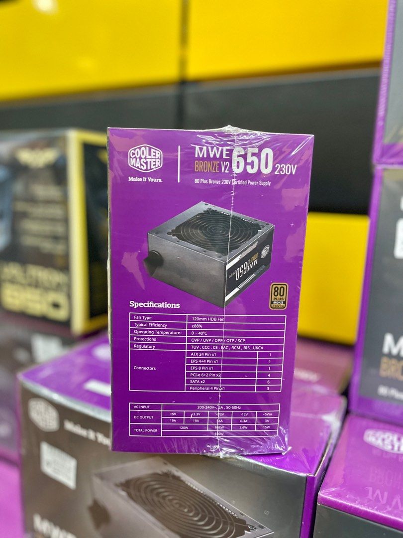 Cooler Master PSU Bronze/Gold, Computers & Tech, Parts & Accessories