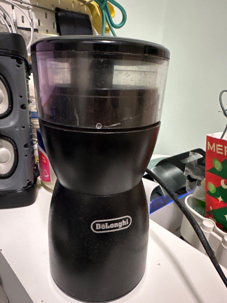 Delonghi coffee Grinder, 家庭電器, 廚房電器, 咖啡機及咖啡壺 Carousell