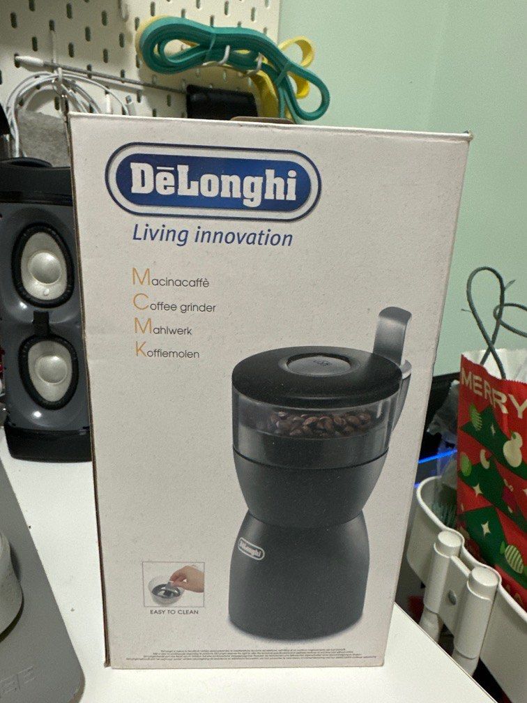 Delonghi coffee Grinder, 家庭電器, 廚房電器, 咖啡機及咖啡壺 Carousell