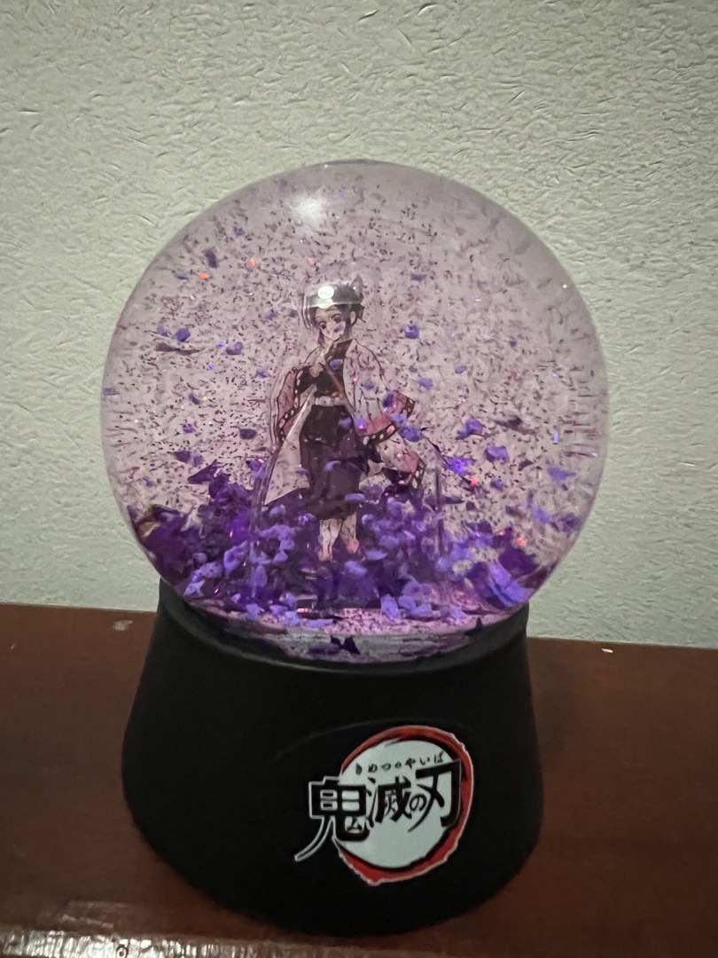 Demon Slayer Snowglobe, Hobbies & Toys, Memorabilia & Collectibles