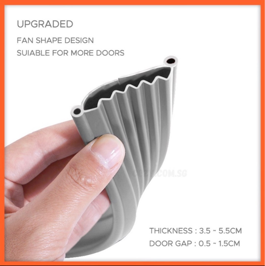 Door gap bottom sealing strip, Furniture & Home Living, Security