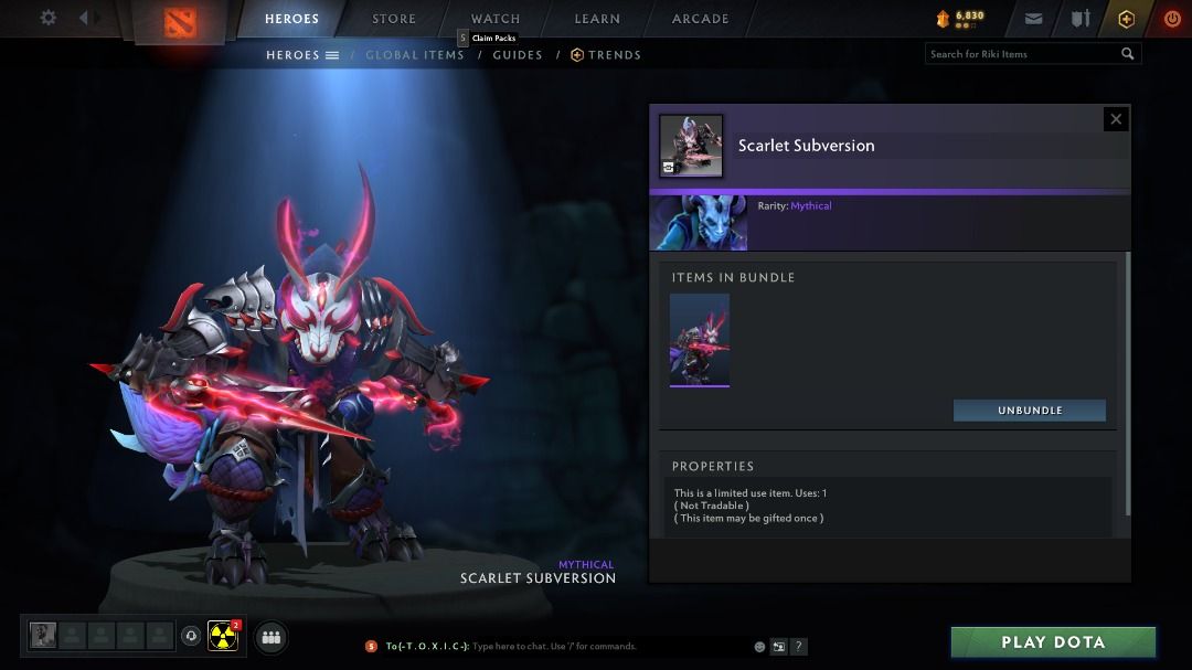 DOTA 2 CACHE SETS!! (Category: In-Game Products) located in Cavite. Submitted by jackalda960461 (Listing ID 1205253320, Image 2). Description: Bundled dota 2 cache sets 100 each for normal set primal beast ultra rare set 700 php The sets will be gifted 30 days upon payment (sets can only be gifted and not traded).