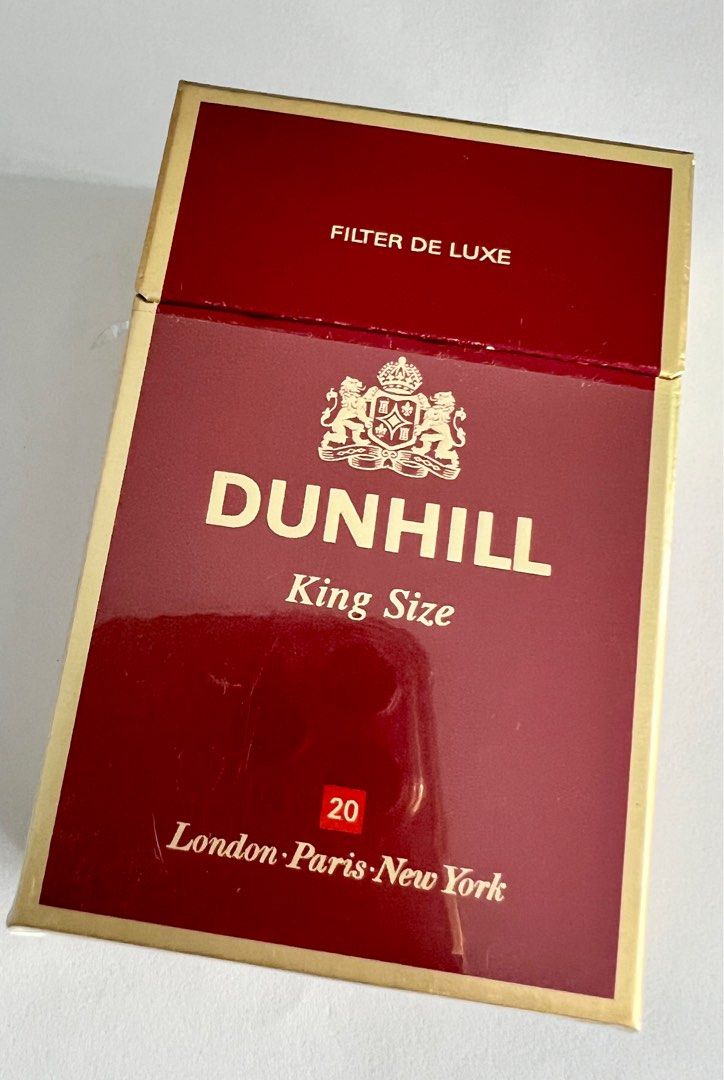 Dunhill King Size - Kotak Rokok Lama Vintage, Hobbies & Toys ...