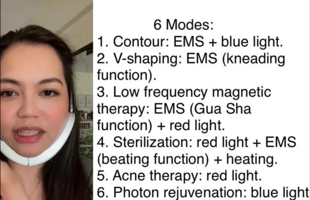 Face lifting contour device (Category: Face Care) located in Antipolo. Submitted by declutteringmnl (Listing ID 1205366195, Image 2). Description: For chin lift V Fcae contour.