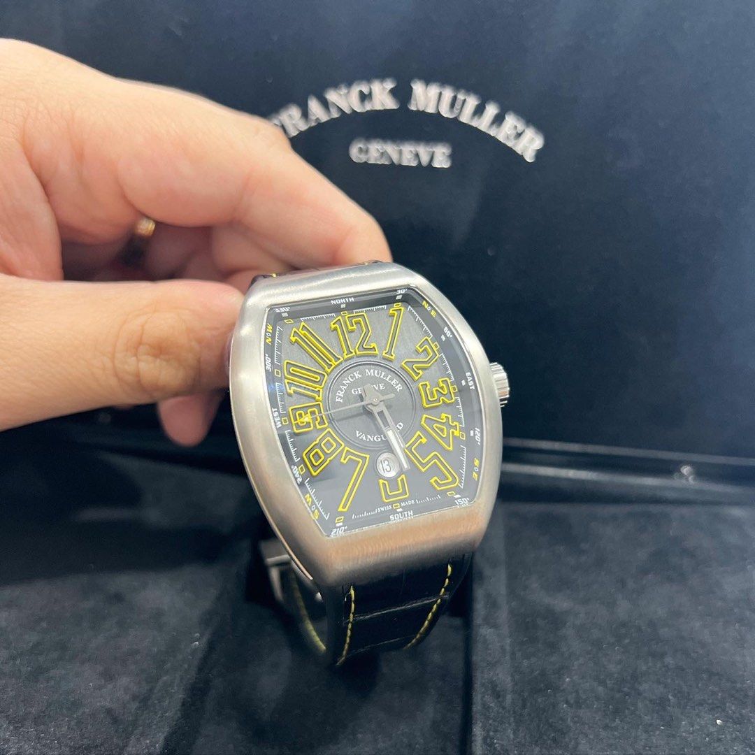 Franck muller vanguard new arrivals yellow