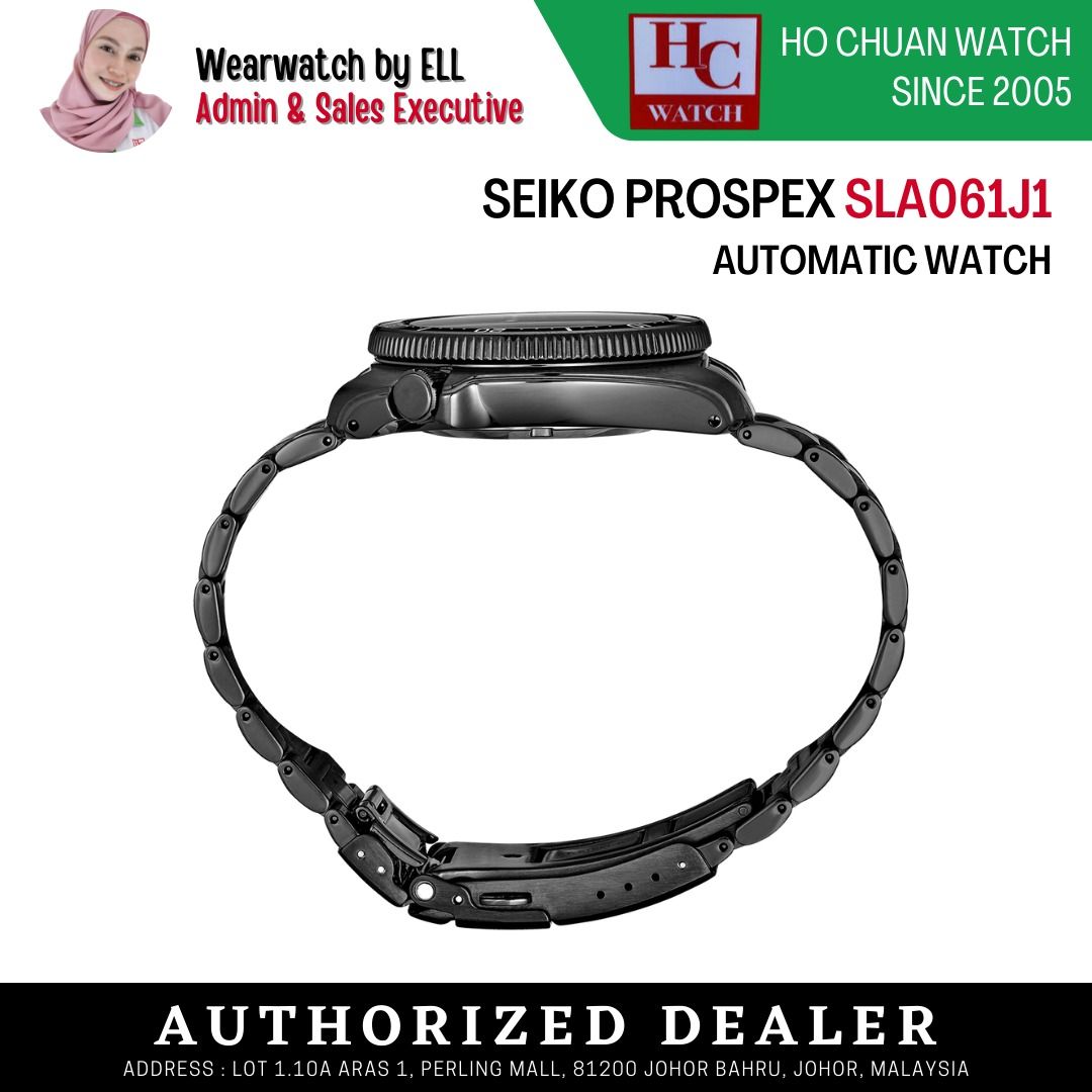 FREE SHIPPING + FREE GIFT] SEIKO PROSPEX SLA061J1 LIMITED EDITION BLACK  SERIES GENT'S WATCH, Luxury, Watches on Carousell