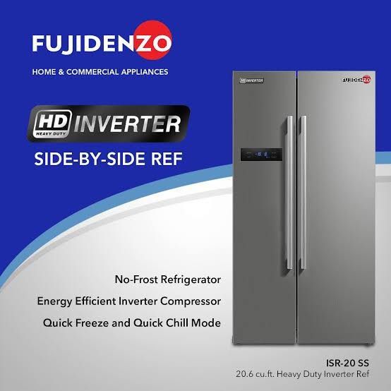 FUJIDENZO REFRIGERATOR INVERTER (SIDE BY SIDE /MULTI DOOR), TV & Home