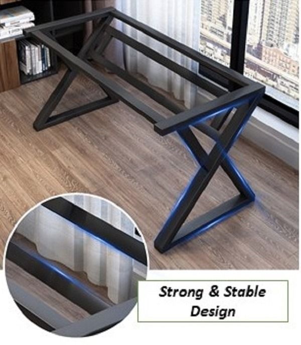 FULL WHITE Gaming Table / Meja Gaming Size L*W*H 120 x 60 x 75