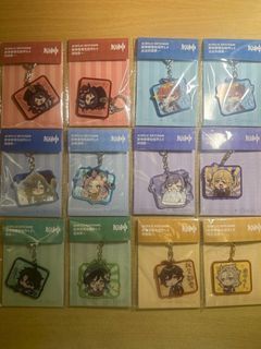 Genshin Impact Official Chibi Keychains