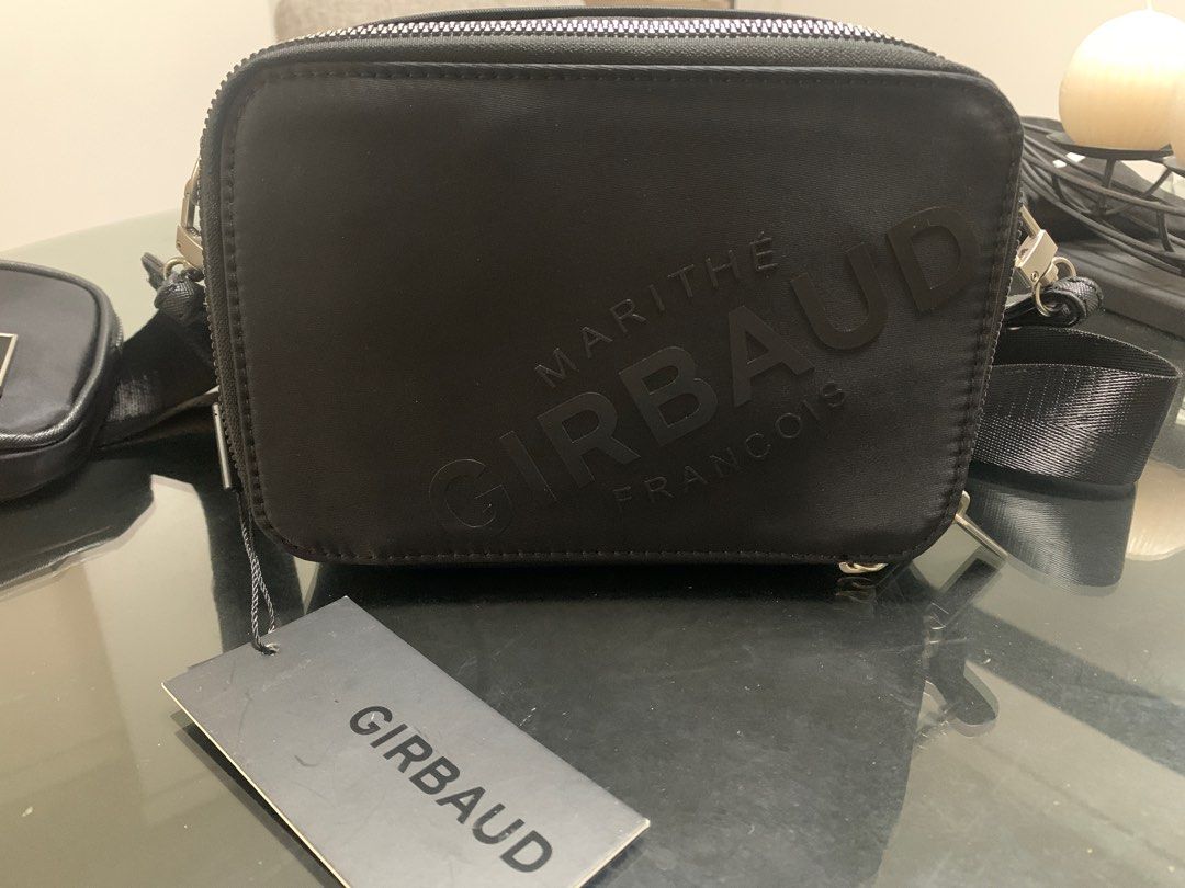 Girbaud Nylon Cross Body Bag with Mini Pouch, Women's Fashion, Bags