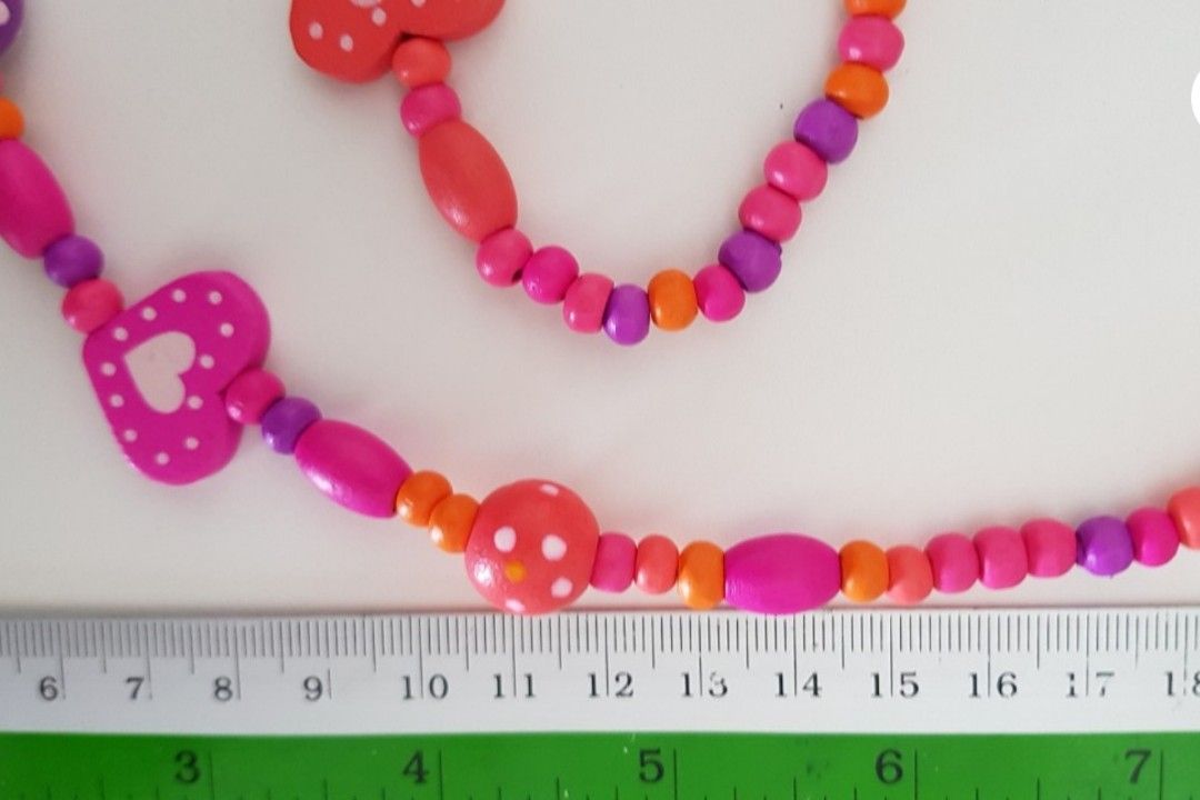 Girls beaded necklace best sale