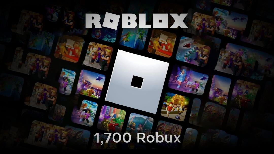  Roblox Digital Gift Code for 1,700 Robux [Redeem