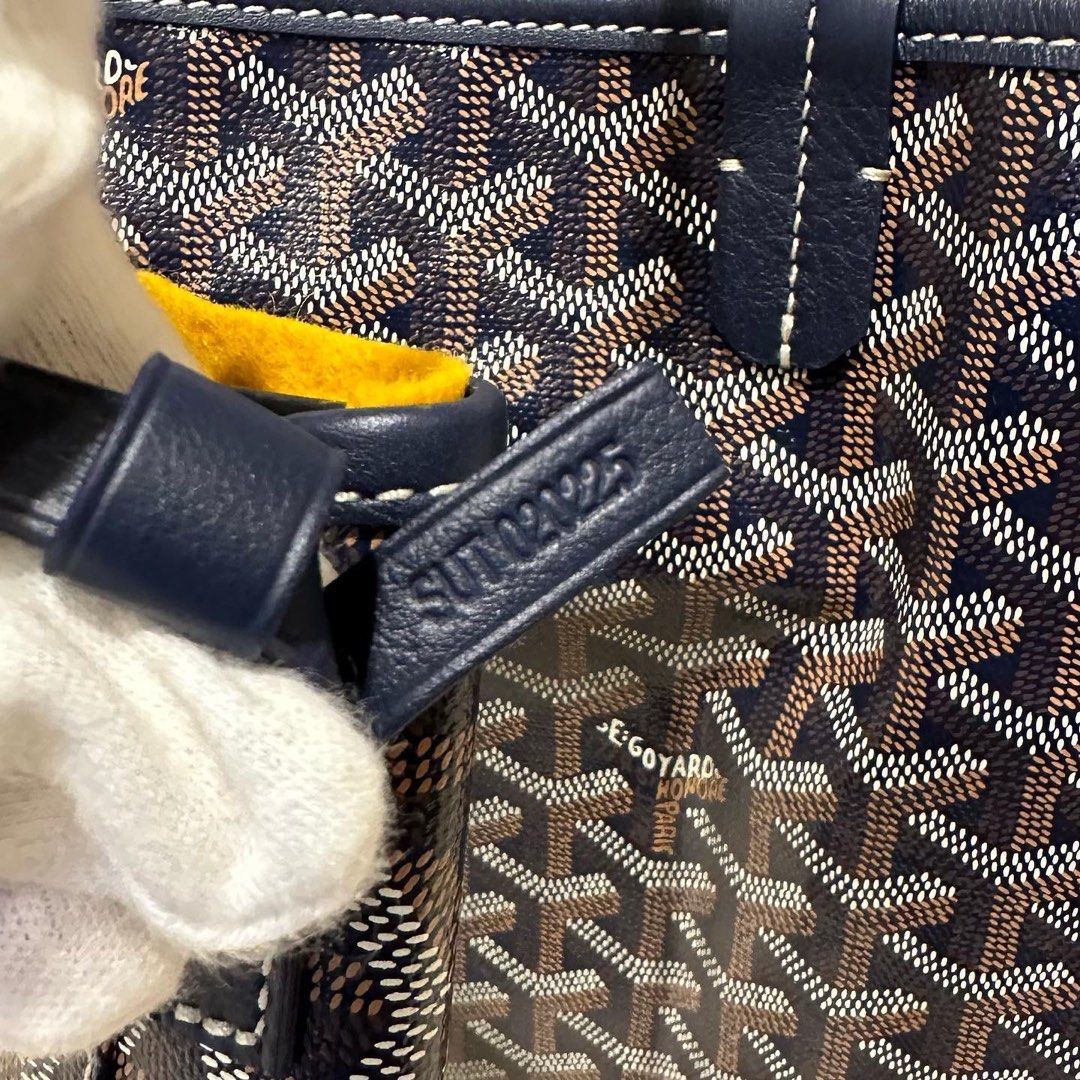 Goyard Bellechasse Biaude PM Bag Black & Tan - Goyard Replica