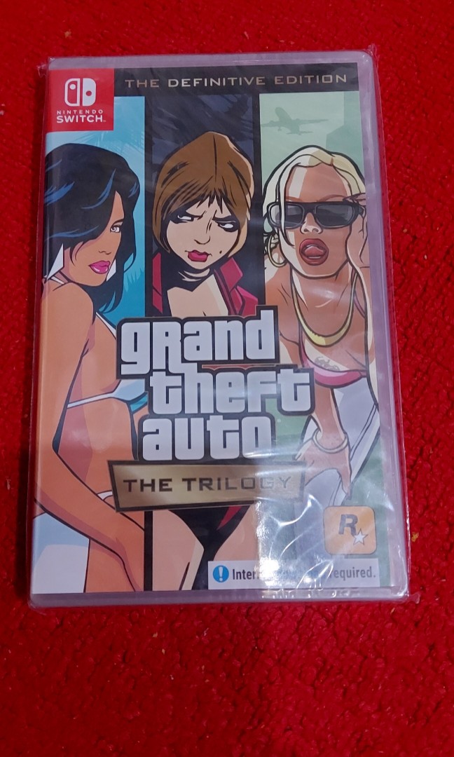 Grand Theft Auto Trilogy Bnew Sealed Swap To Video Gaming Video Games Nintendo On Carousell 8571