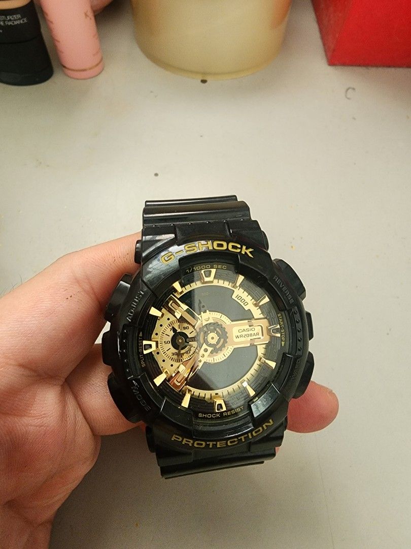 G shock black gold Luxury Watches on Carousell