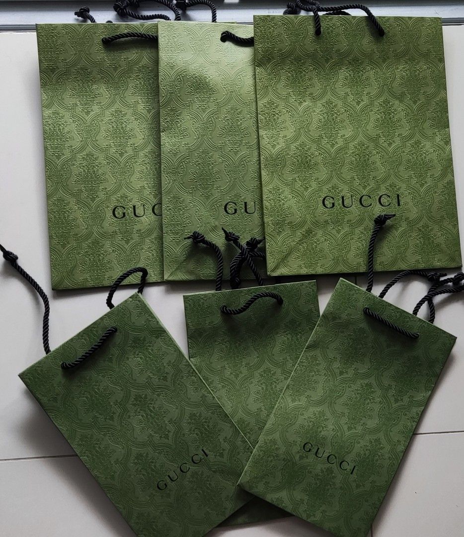Gucci paper bag 2020 on sale