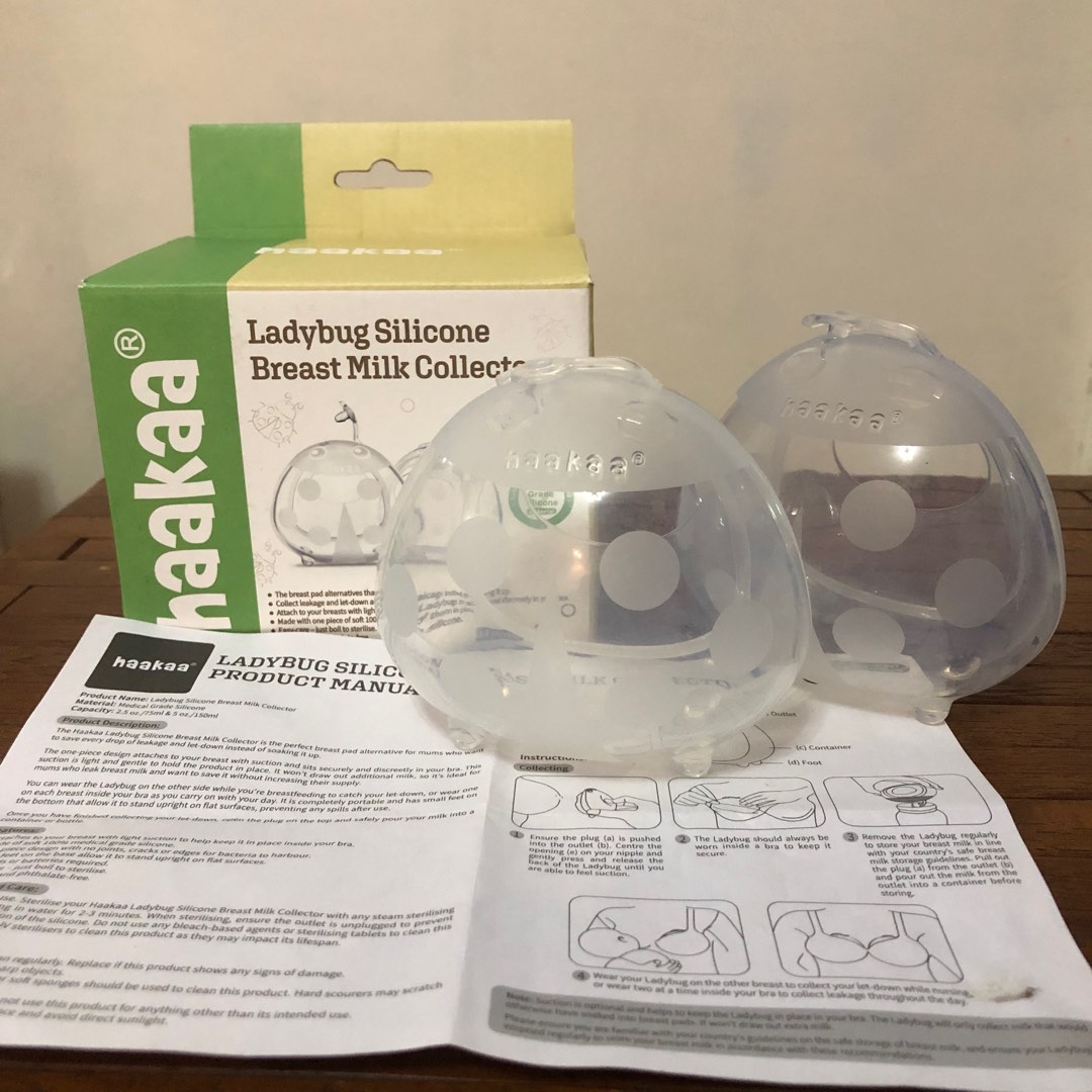 Haakaa Lady Bug Breastmilk Collector, Babies & Kids, Nursing & Feeding