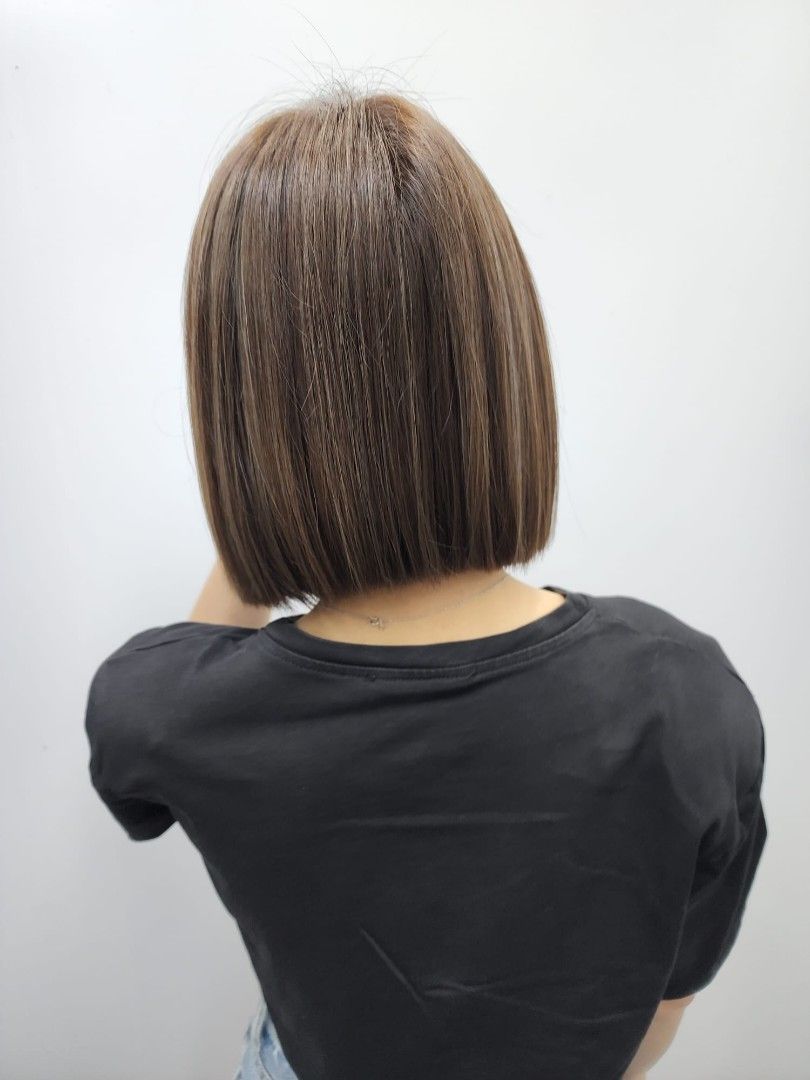 Haircut hair color highlights treatment, Beauty & Personal Care, Hair on Carousell Haircut hair color highlights treatment, Beauty & Personal Care, Hair on Carousell