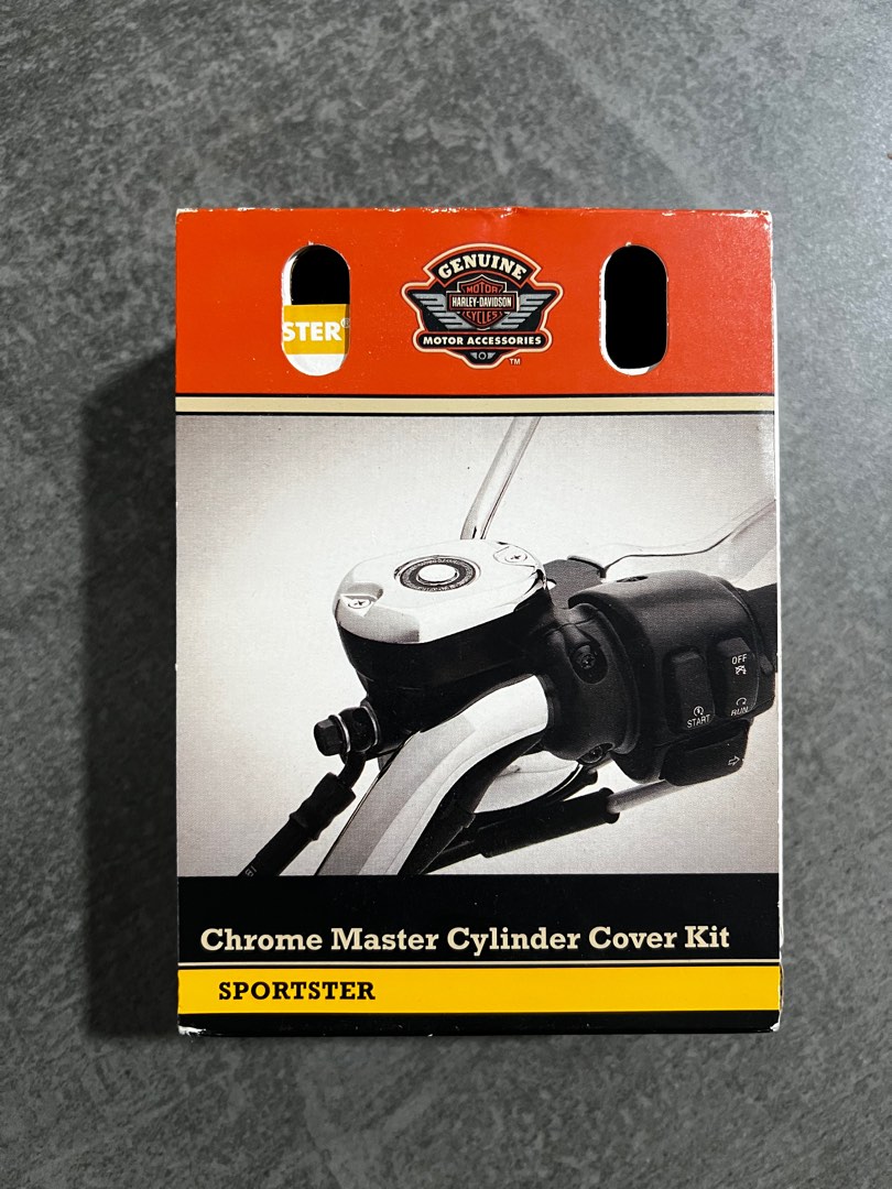 Harley Davidson Master Cylinder Cover, Motorcycles, Motorcycle