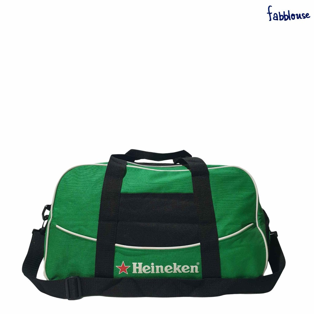 Heineken Duffle Bag + 2pcs Heineken Cooler Bag, Men's Fashion, Men's