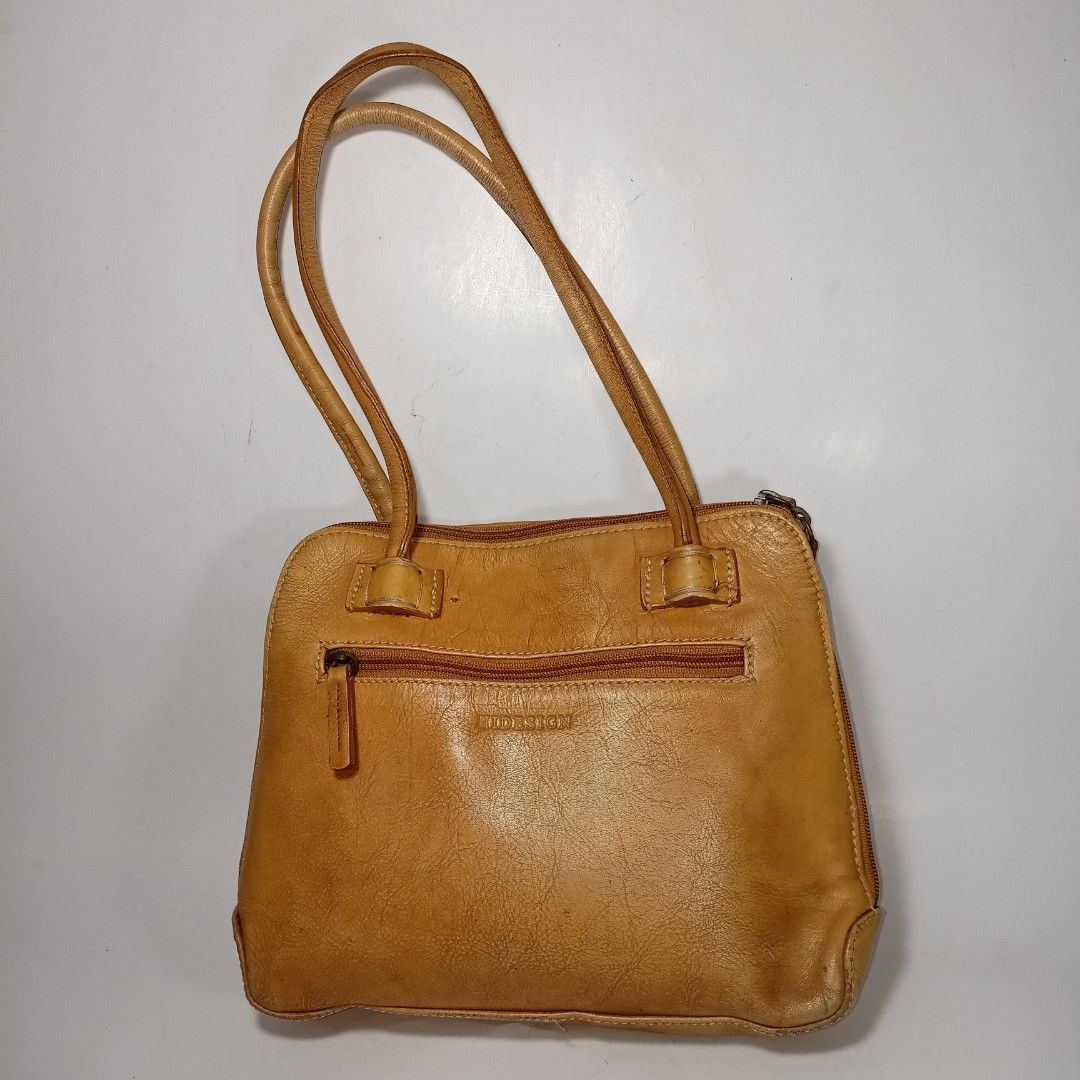 HideSign original leather shoulder woman bag
