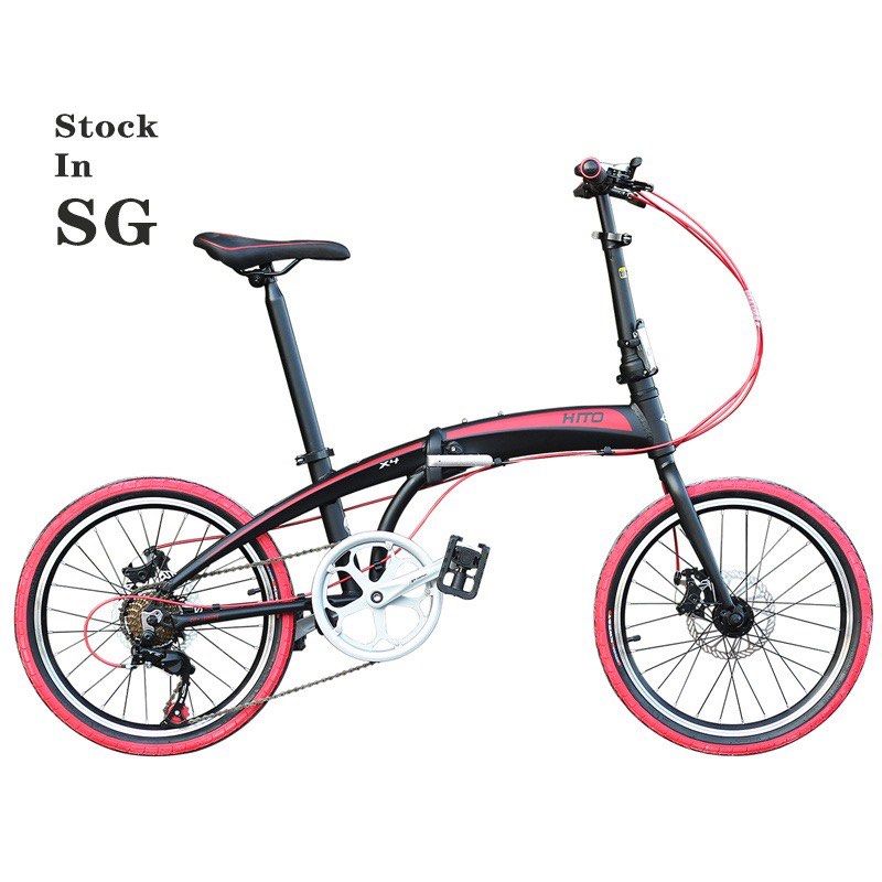 HITO Shimano gear bicycle 20 inch 7 speed Foldable Adult Outdoor