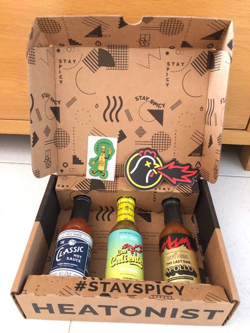 Hot Ones Season 18 Hot Ones Trio, Food & Drinks, Spice & Seasoning on Carousell