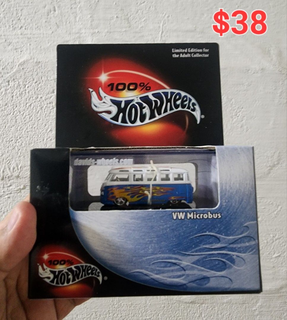 Hot Wheels VW Microbus David-Wheels Exclusive, Hobbies & Toys, Toys ...